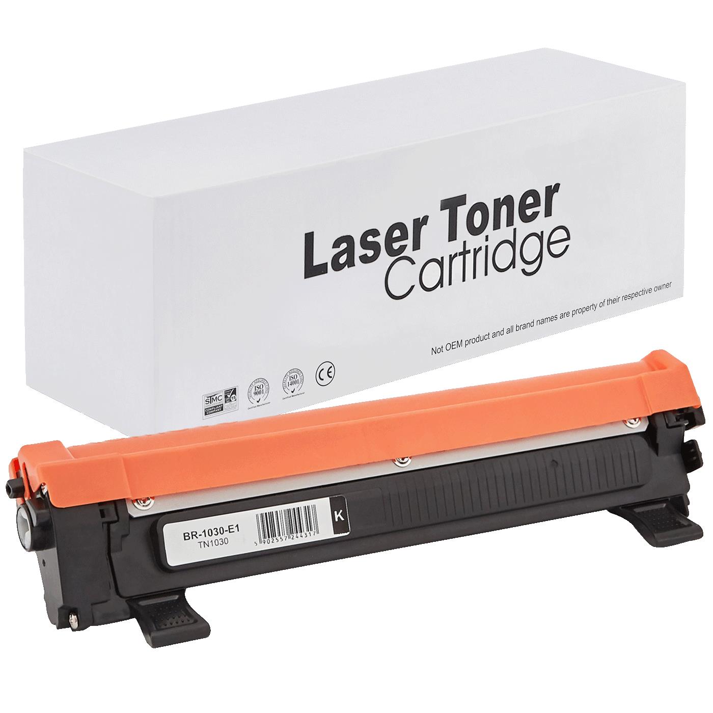 съвместима тонер касета за принтери и печатащи устройства на Brother 1112A Toner BR-1030 | TN1030 / TN1050 / TN-1030. Ниски цени, прецизно изпълнение, високо качество.