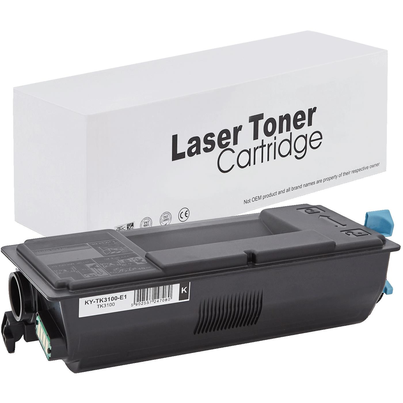 съвместима тонер касета за принтери и печатащи устройства на Kyocera Mita FS 2100 DN Toner KY-TK3100 | TK3100. Ниски цени, прецизно изпълнение, високо качество.