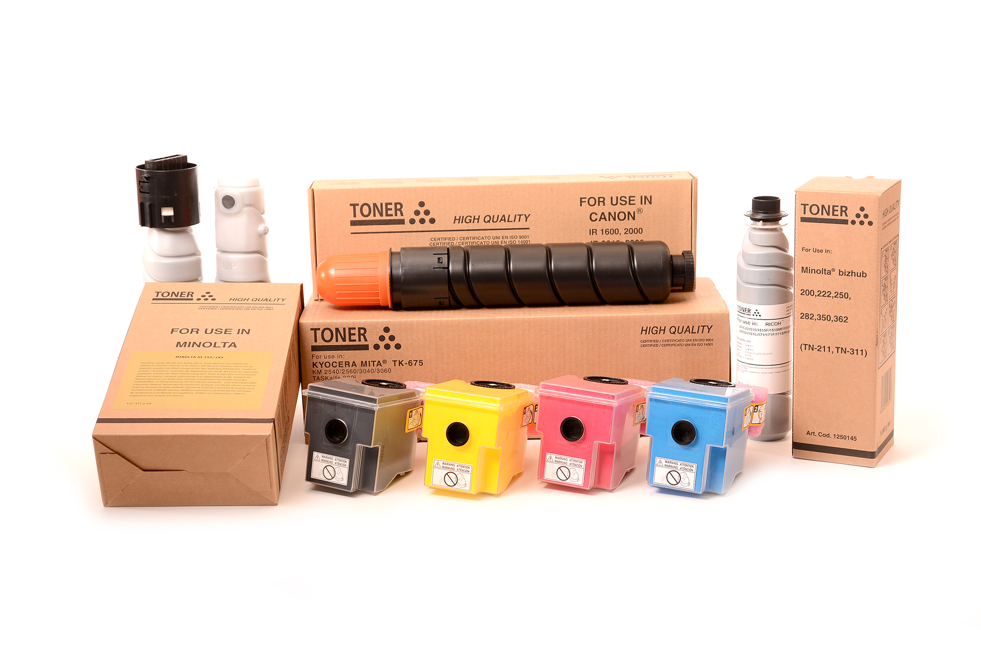 съвместима тонер касета за принтери и печатащи устройства на Konica Minolta 450 TN-310Y. Ниски цени, прецизно изпълнение, високо качество.
